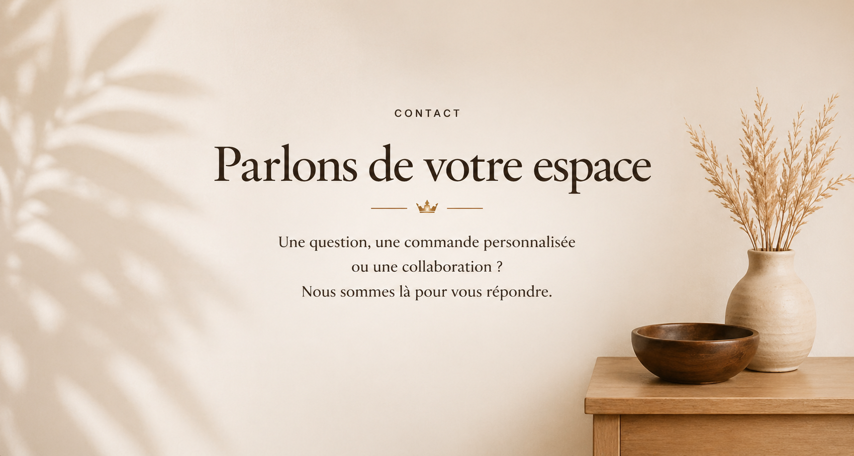 Contact Eliya Art — Parlons de votre espace