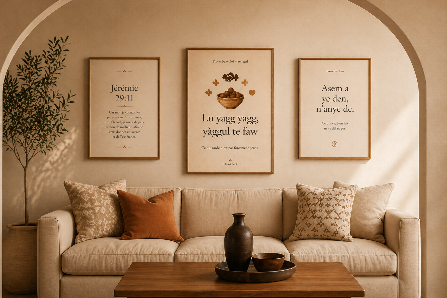 Eliya Art — intérieur africain inspirant