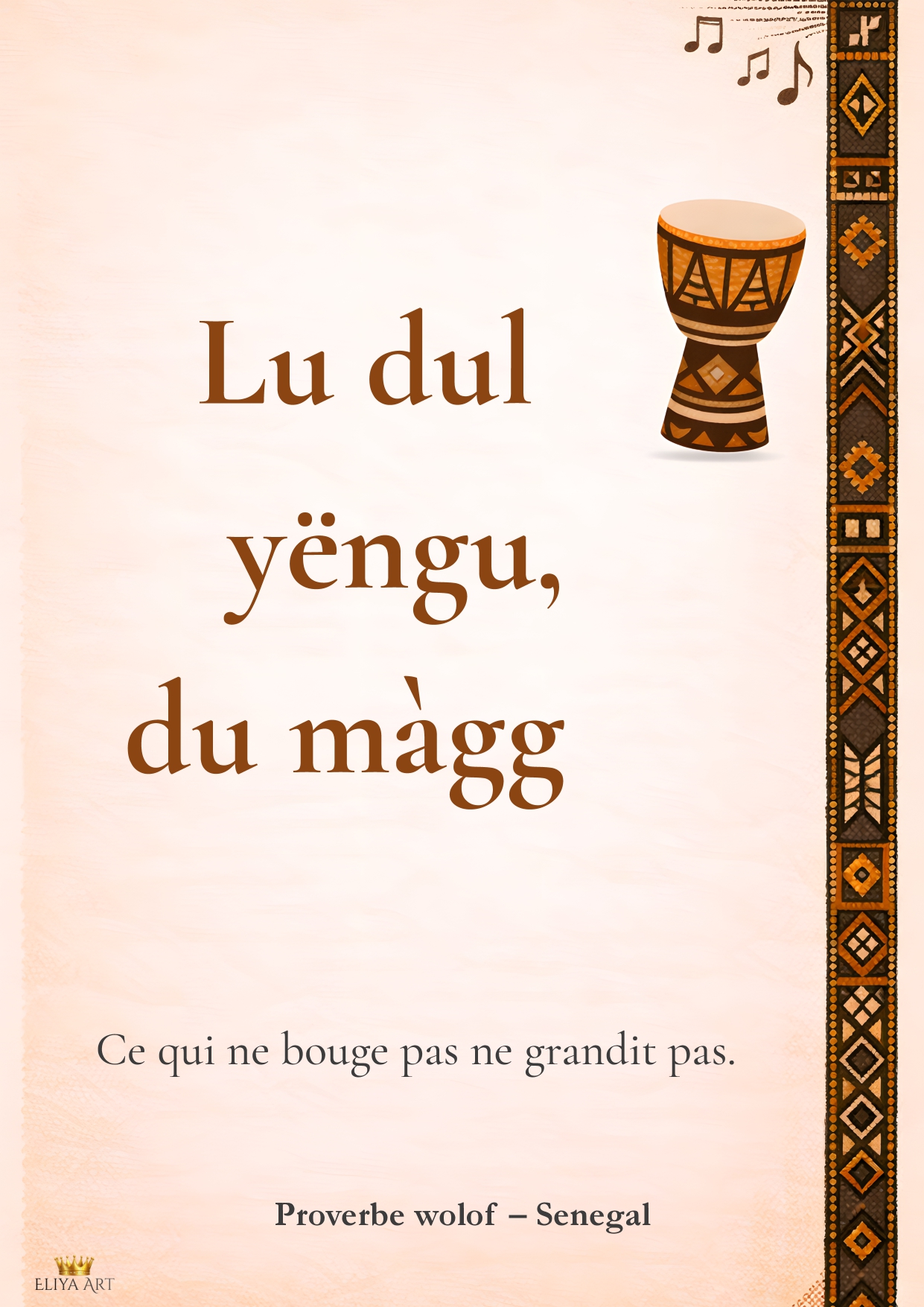 Lu dul yëngu, du màgg
